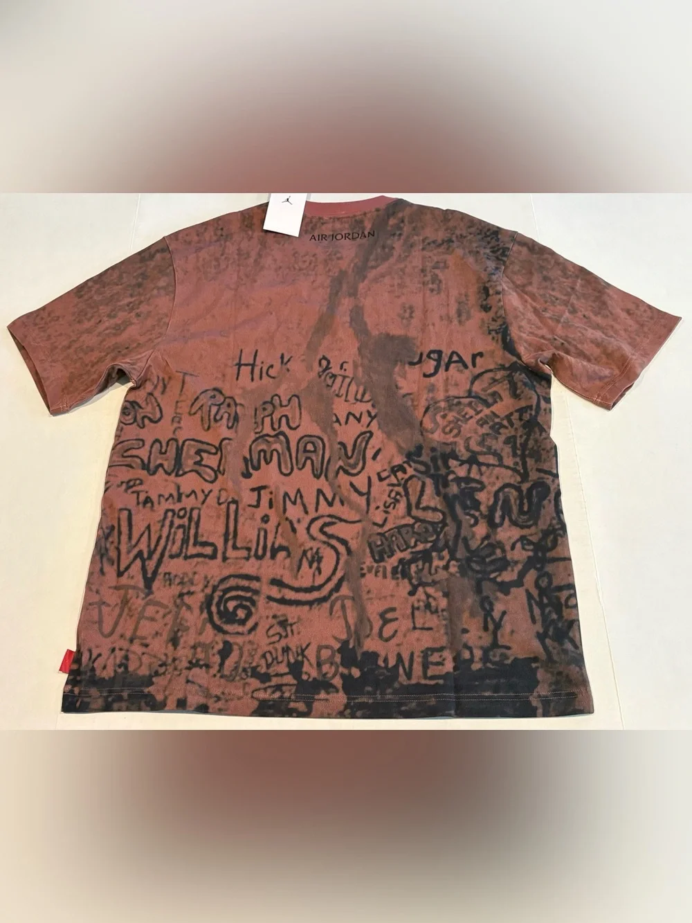 Nike Air Jordan 85 Graphic T Shirt Mens Sz L Red Playground Tee HJ2362-659